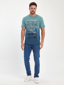 Футболка Trend Collection модель TC10985GreenFTBLK Фото