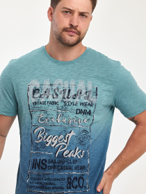 Футболка Trend Collection модель TC10985GreenFTBLK Фото