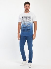 Футболка Trend Collection модель TC10984WhiteFTBLK Фото