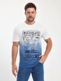 Футболка Trend Collection модель TC10984WhiteFTBLK Фото