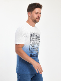 Футболка Trend Collection модель TC10984WhiteFTBLK Фото