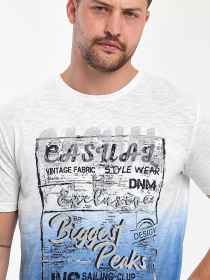 Футболка Trend Collection модель TC10984WhiteFTBLK Футболка Trend Collection модель TC10984WhiteFTBLK Фото