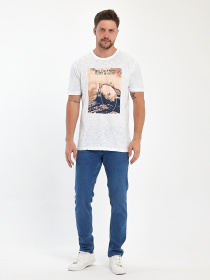 Футболка Trend Collection модель TC10982WhiteFTBLK Фото