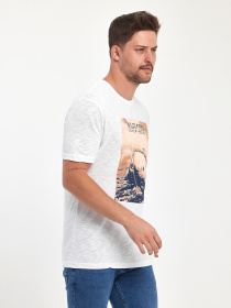 Футболка Trend Collection модель TC10982WhiteFTBLK Фото