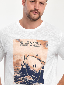 Футболка Trend Collection модель TC10982WhiteFTBLK Фото