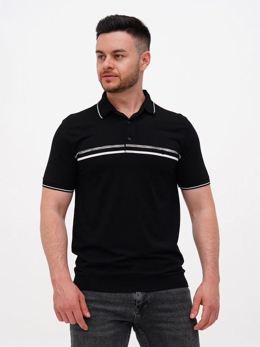 Поло Trend Collection модель TC10724BlackFTBLK Фото