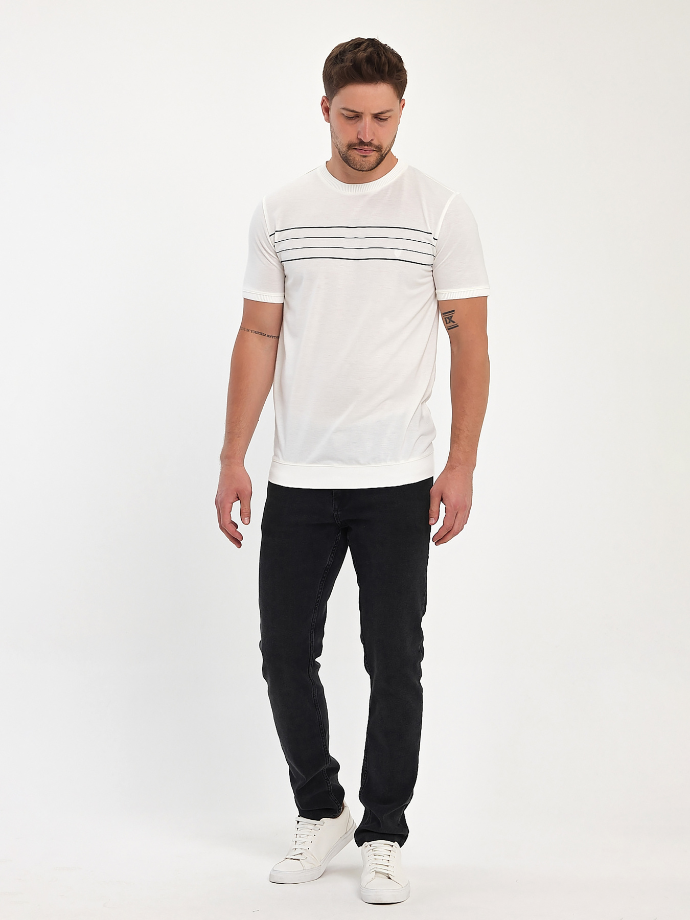 Футболка Trend Collection модель TC10716WhiteFTBLK Фото