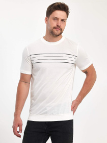 Футболка Trend Collection модель TC10716WhiteFTBLK Фото