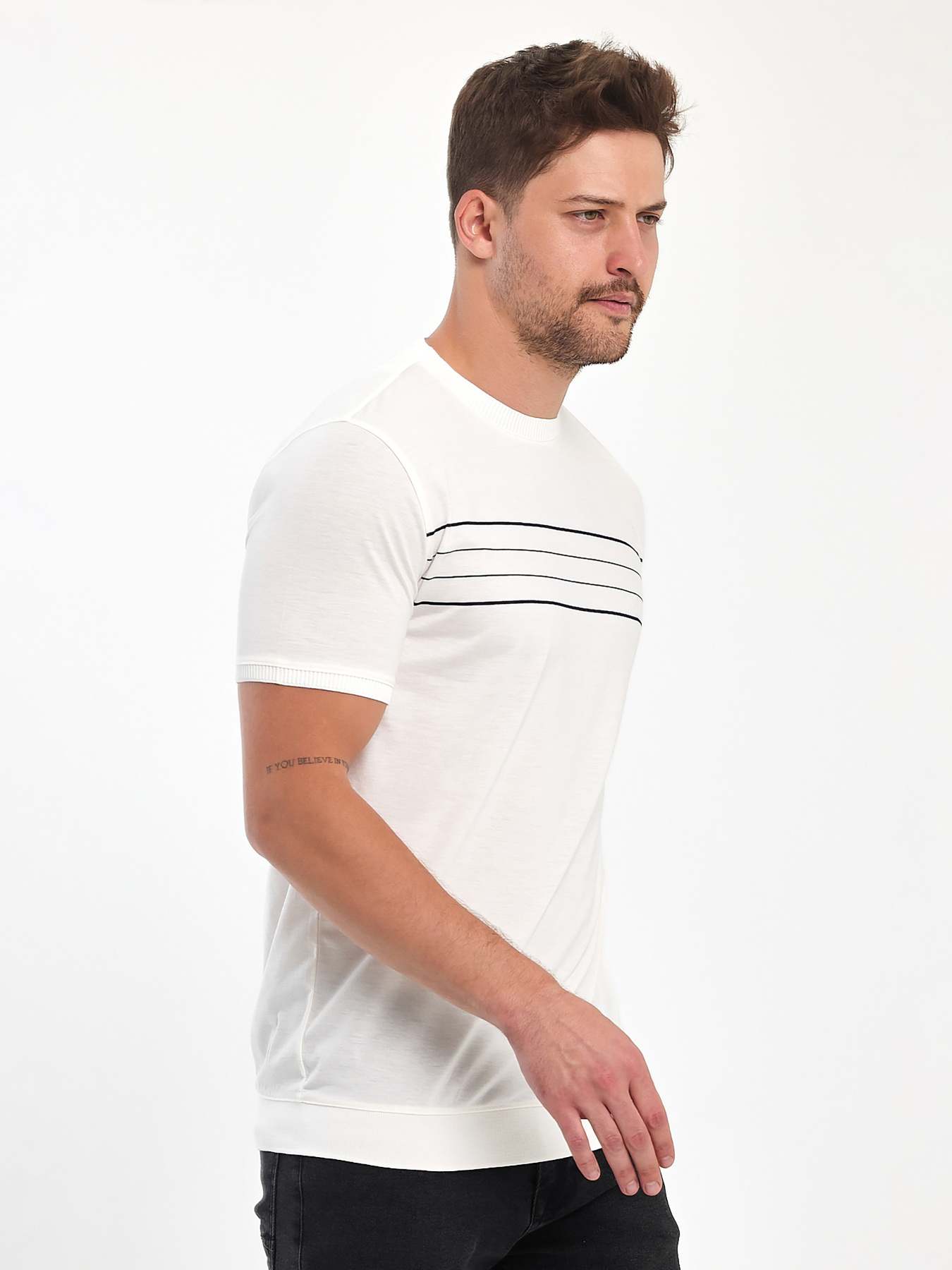 Футболка Trend Collection модель TC10716WhiteFTBLK Фото