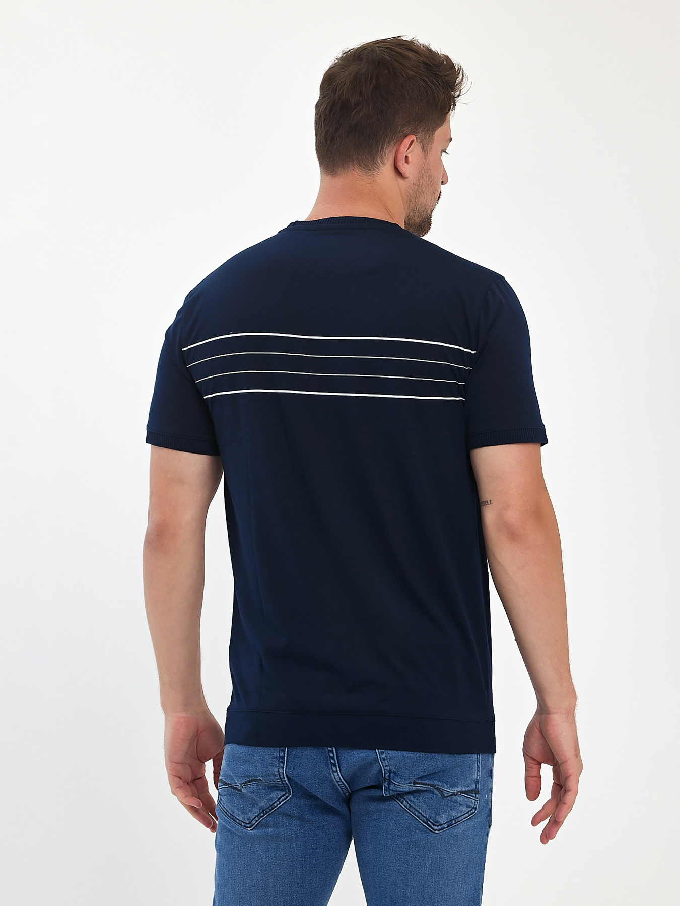 Футболка Trend Collection модель TC10715BlueFTBLK Фото