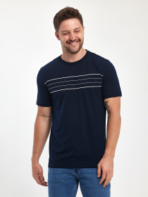 Футболка Trend Collection модель TC10715BlueFTBLK Фото