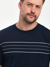 Футболка Trend Collection модель TC10715BlueFTBLK Фото