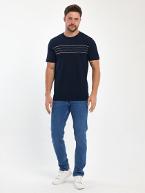 Футболка Trend Collection модель TC10715BlueFTBLK Фото