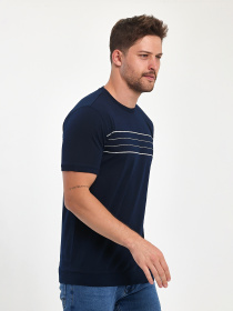 Футболка Trend Collection модель TC10715BlueFTBLK Фото