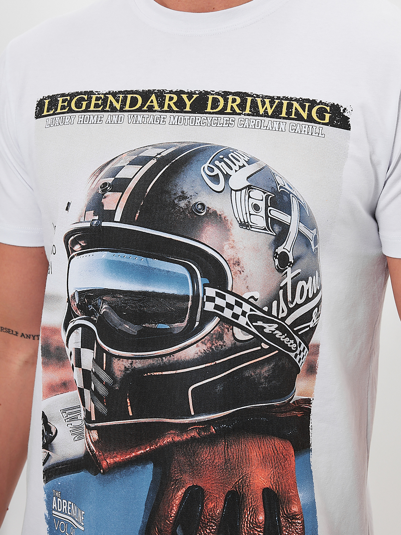 Футболка Trend Collection модель TC10645WhiteFTBLK Фото