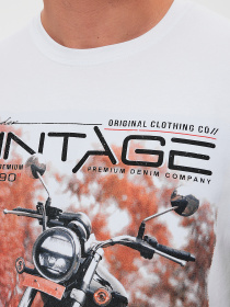 Футболка Trend Collection модель TC10642WhiteFTBLK Фото