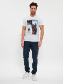 Футболка Trend Collection модель TC10639WhiteFTBLK Фото