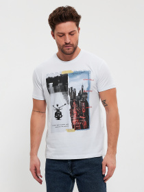 Футболка Trend Collection модель TC10639WhiteFTBLK Фото