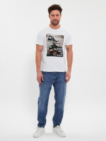 Футболка Trend Collection модель TC10629WhiteFTBLK Фото