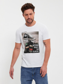 Футболка Trend Collection модель TC10629WhiteFTBLK Фото