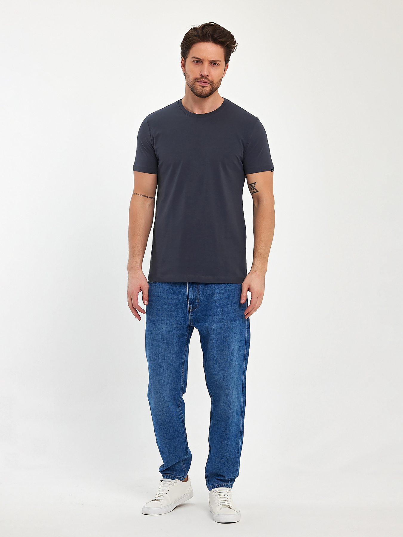 Футболка Trend Collection модель TC9734GreyFTBLK Фото