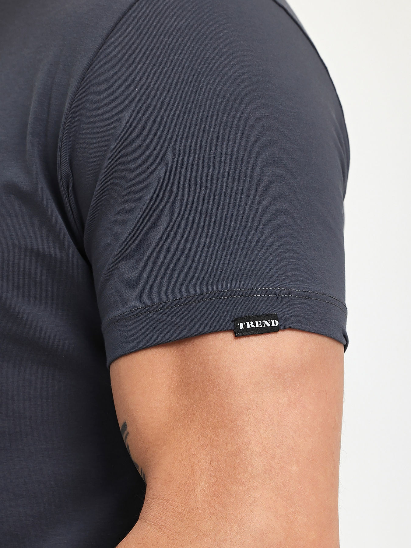 Футболка Trend Collection модель TC9734GreyFTBLK Фото