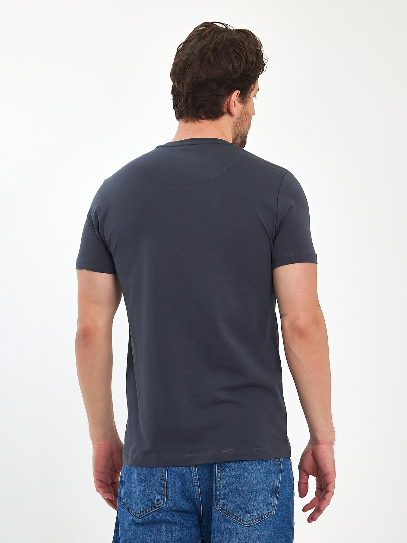 Футболка Trend Collection модель TC9734GreyFTBLK Фото