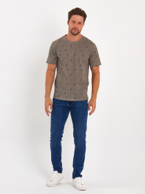 Футболка Trend Collection модель TC9160GreyFTBLK Фото