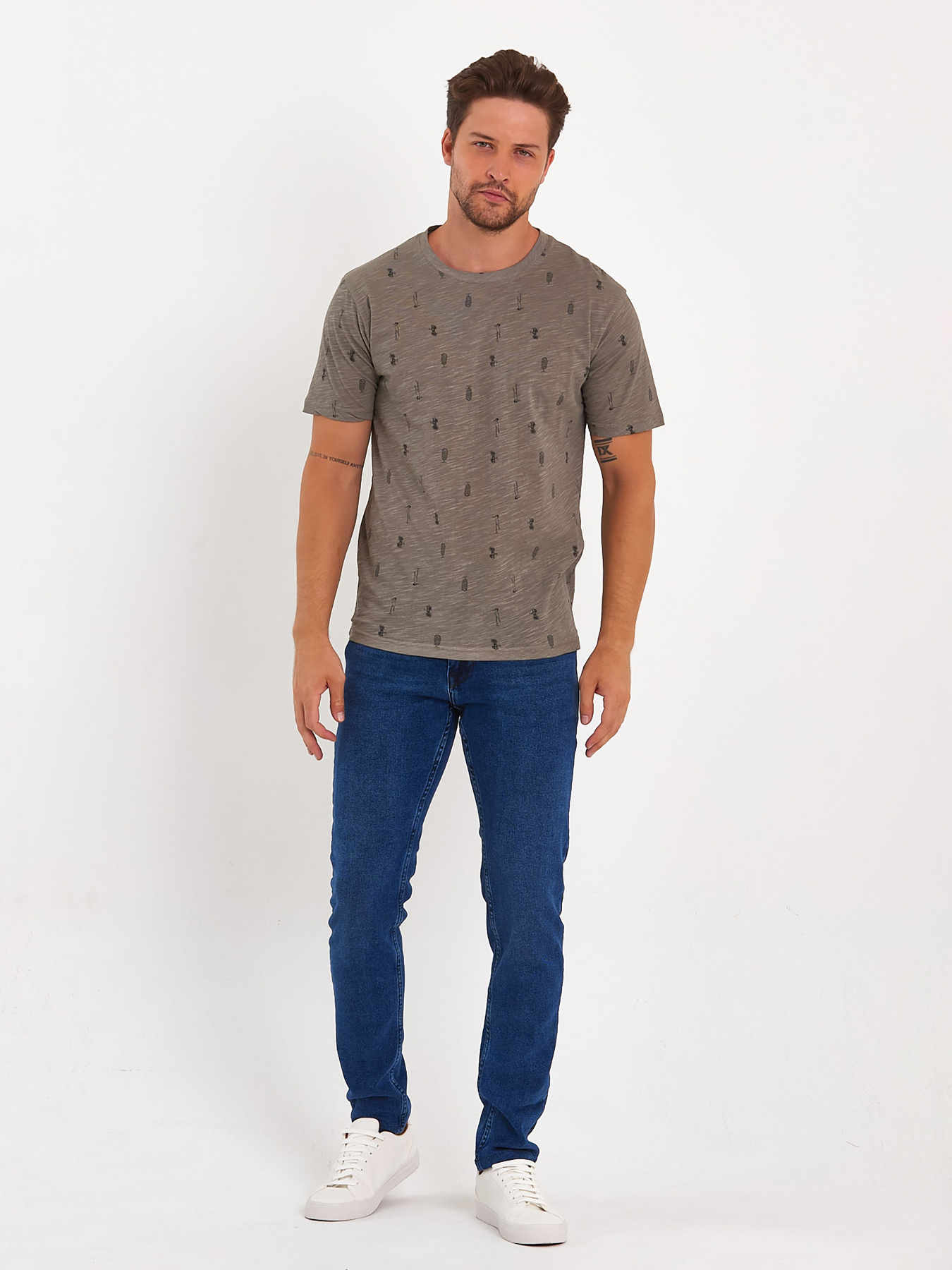 Футболка Trend Collection модель TC9160GreyFTBLK Фото