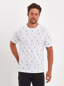 Футболка Trend Collection модель TC9159WhiteFTBLK Фото