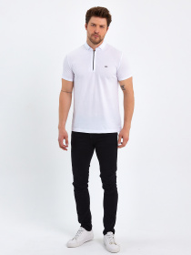 Поло Trend Collection модель TC9100WhiteFTBLK Фото