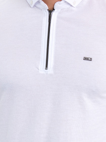 Поло Trend Collection модель TC9100WhiteFTBLK Фото