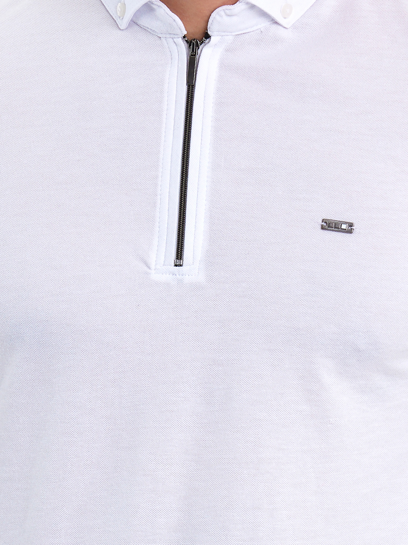 Поло Trend Collection модель TC9100WhiteFTBLK Фото