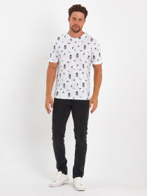 Футболка Trend Collection модель TC9066WhiteFTBLK Фото