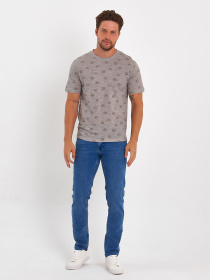 Футболка Trend Collection модель TC9062GreyFTBLK Фото