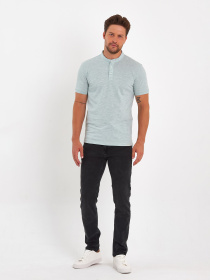 Поло Trend Collection модель TC9049MintFTBLK Фото