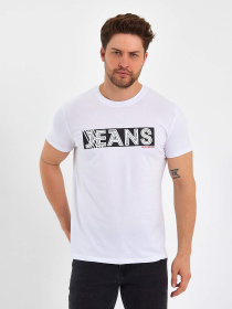 Футболка Trend Collection модель TC9004WhiteFTBLK Фото