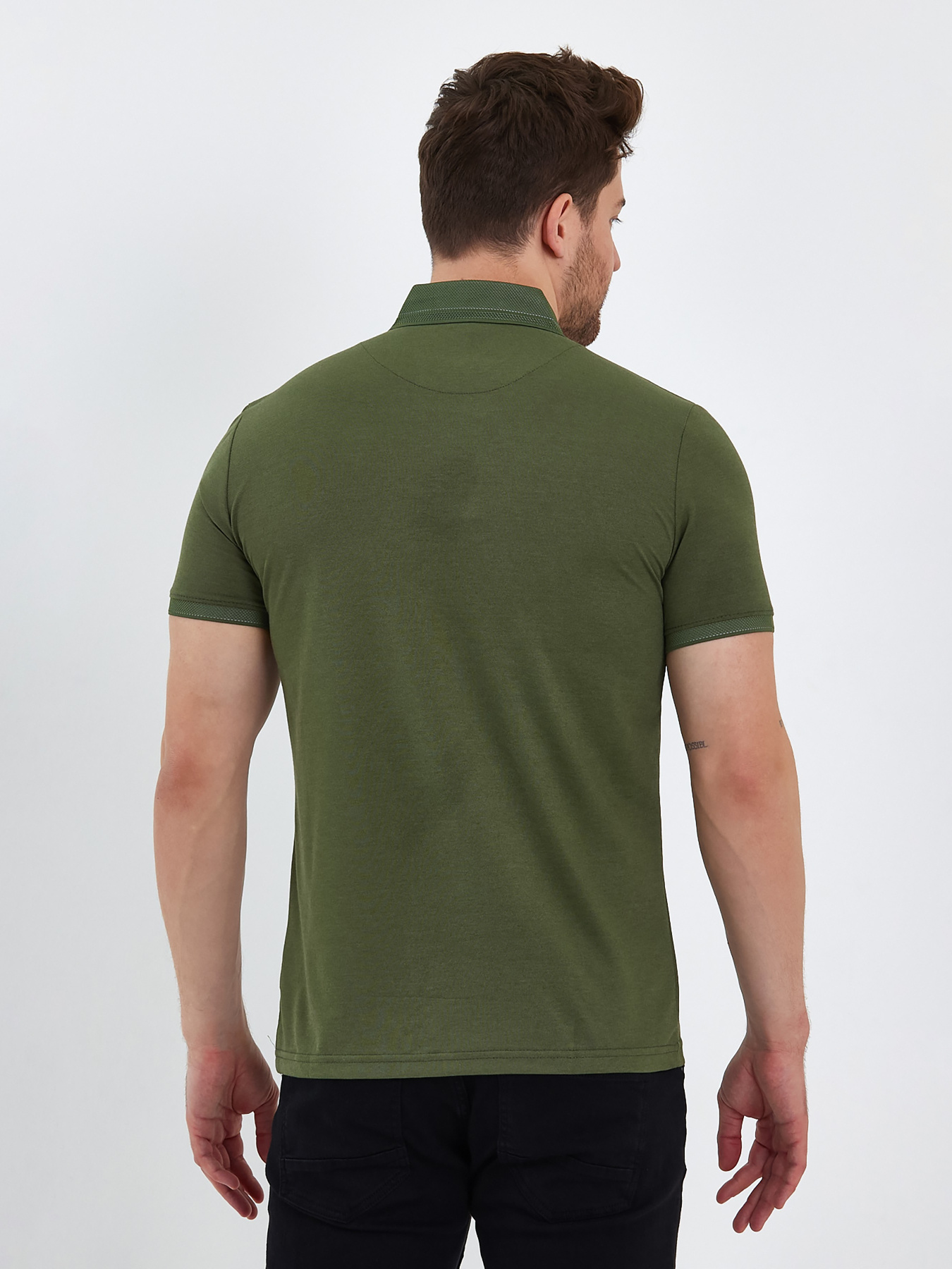 Поло Trend Collection модель TC8980KhakiFTBLK Фото