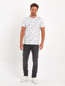 Футболка Trend Collection модель TC8905WhiteFTBLK Фото