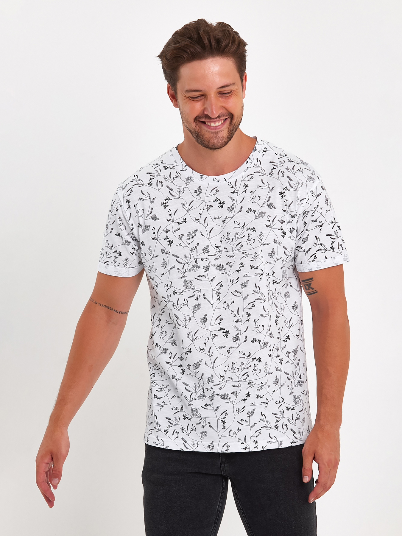 Футболка Trend Collection модель TC8900WhiteFTBLK Фото