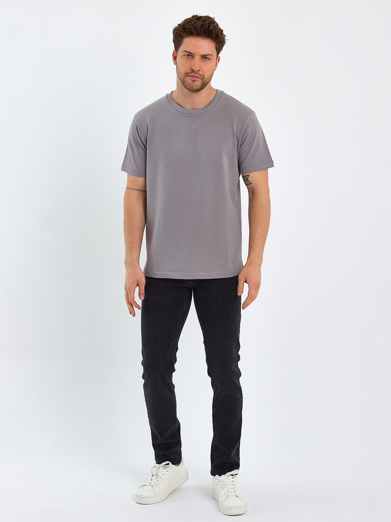 Футболка Trend Collection модель TC8820GreyFTBLK Фото