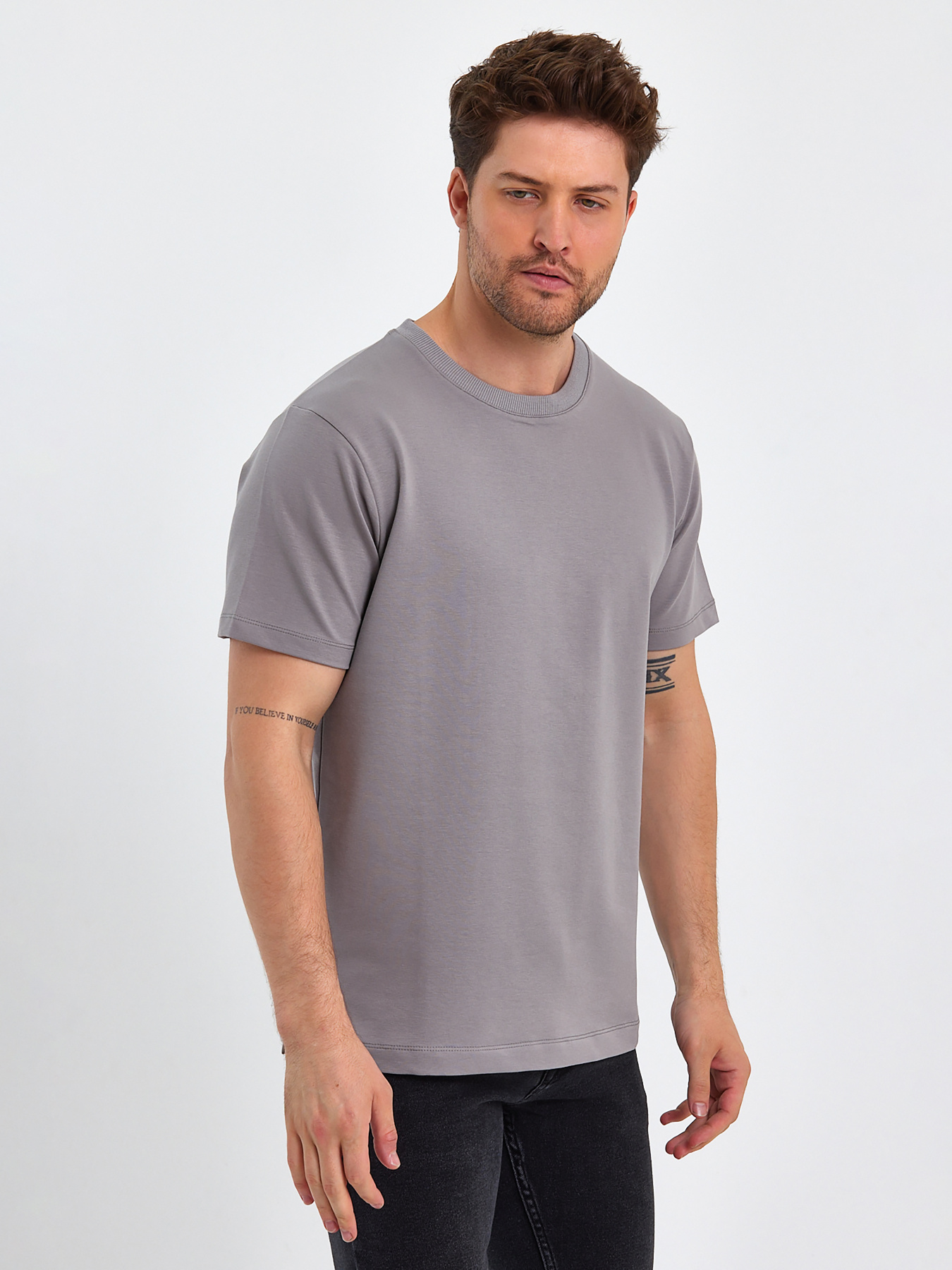 Футболка Trend Collection модель TC8820GreyFTBLK Фото