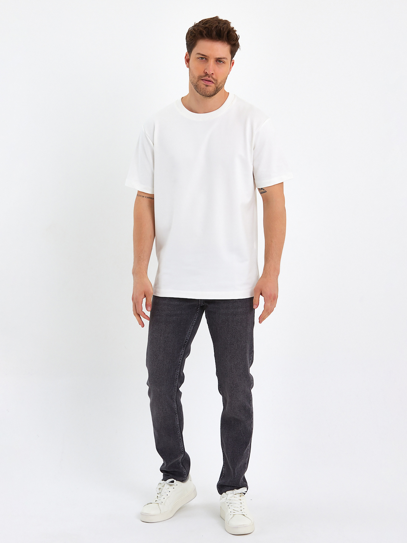 Футболка Trend Collection модель TC8818WhiteFTBLK Фото