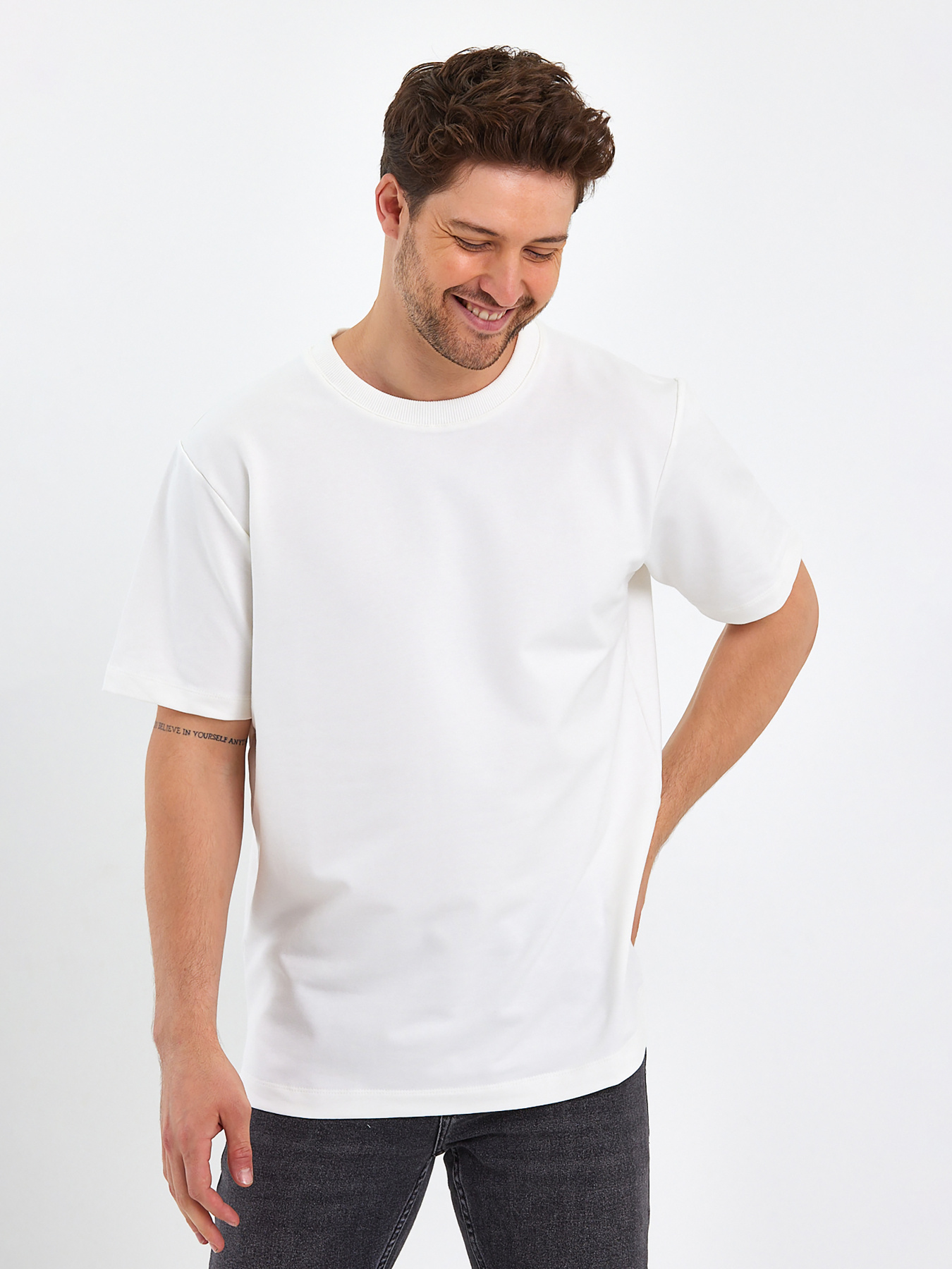 Футболка Trend Collection модель TC8818WhiteFTBLK Фото