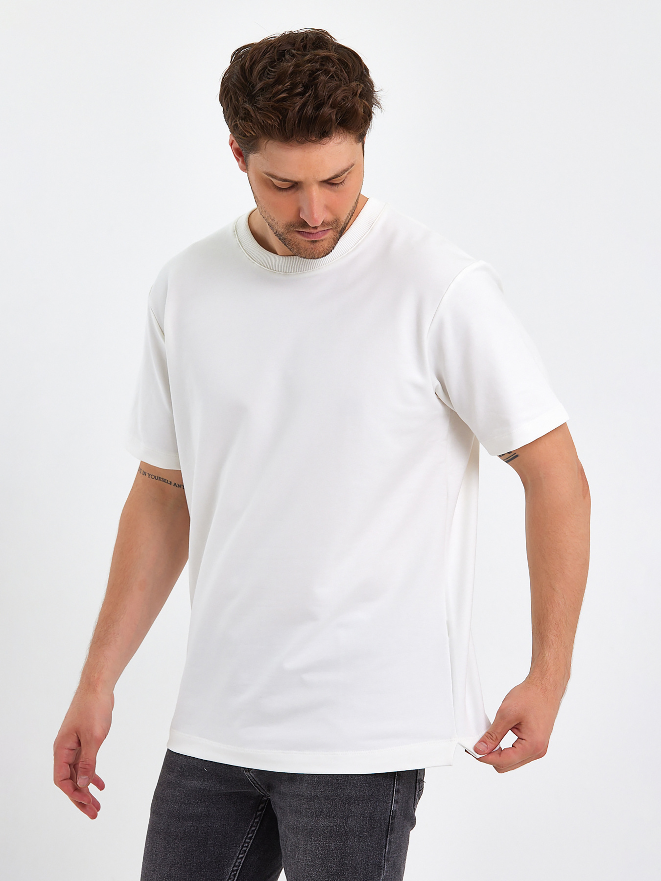 Футболка Trend Collection модель TC8818WhiteFTBLK Фото