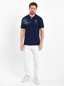 Поло Trend Collection модель TC8325DarkBlueFTBLK Фото