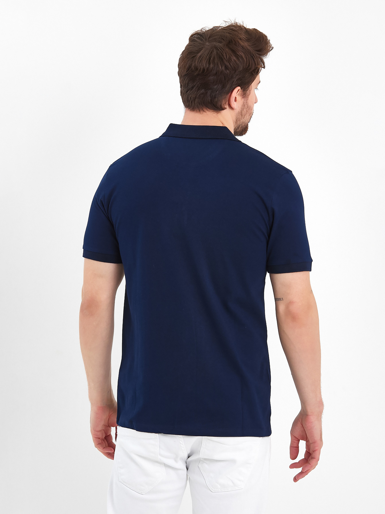 Поло Trend Collection модель TC8325DarkBlueFTBLK Фото