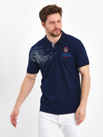 Поло Trend Collection модель TC8325DarkBlueFTBLK Фото