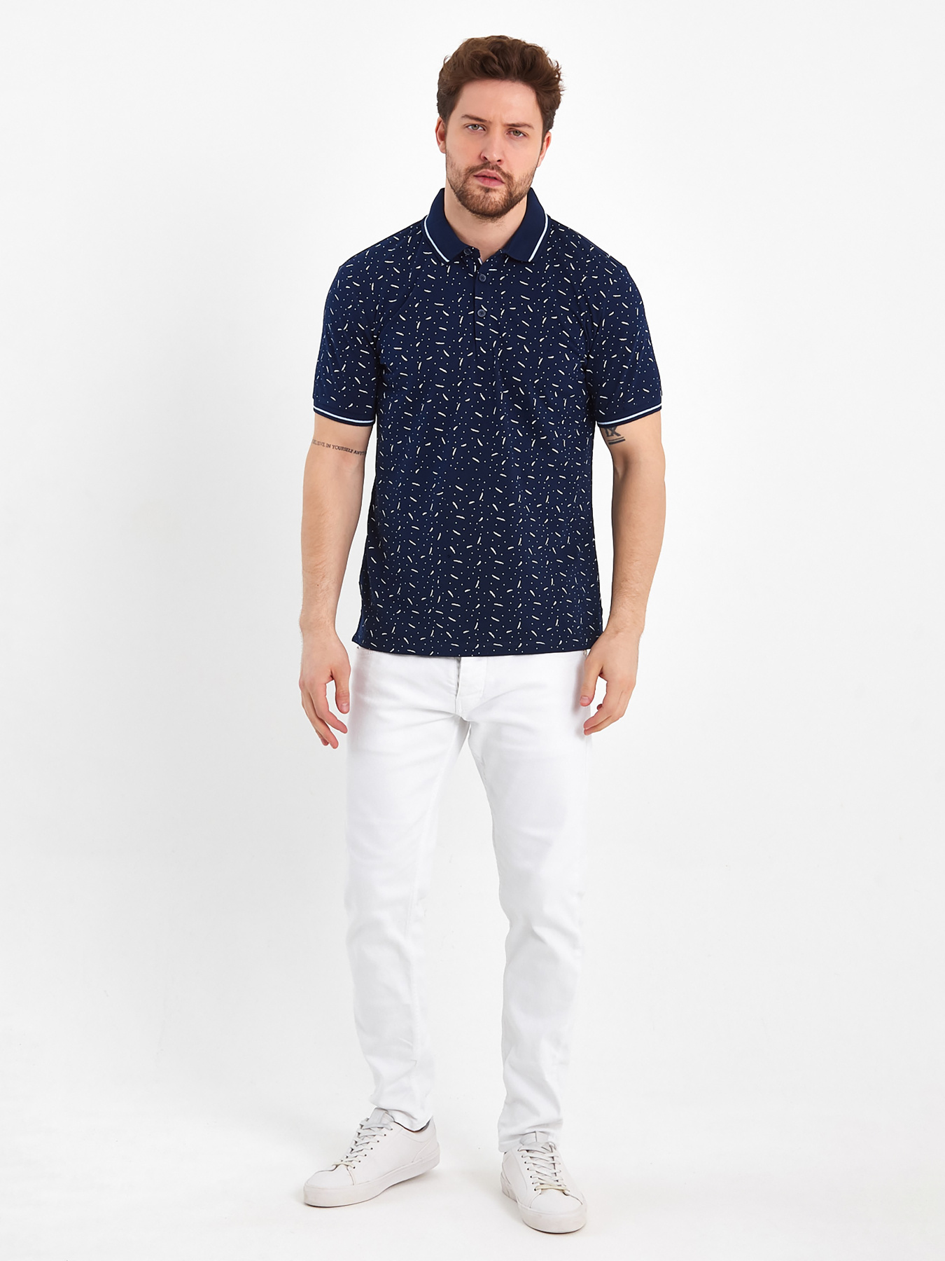 Поло Trend Collection модель TC8322DarkBlueFTBLK Фото