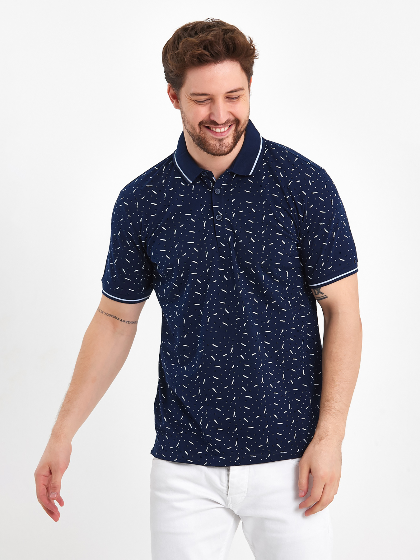 Поло Trend Collection модель TC8322DarkBlueFTBLK Фото